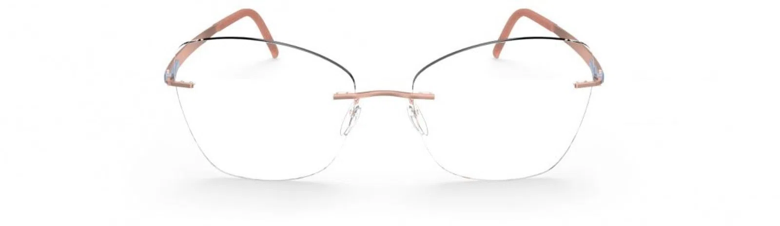 Silhouette Blend Chassis Rimless 5555 Eyeglasses - view 21
